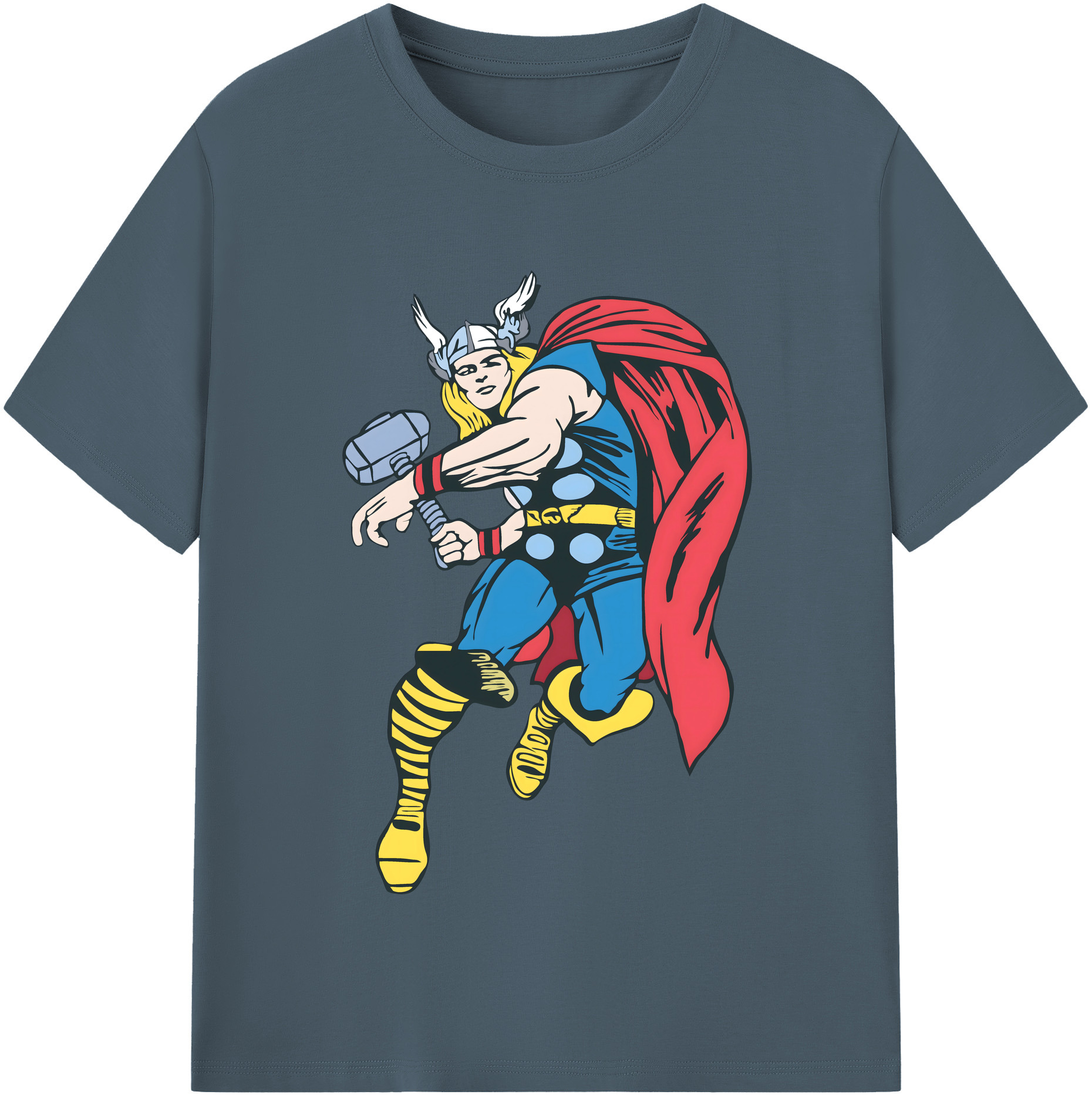 （画像用） アベンジャーズ The Avengers 綿100％半袖Tシャツ（フロントプリント）
